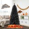 Costway 6/7 FT Artificial Halloween Christmas Tree with Bendable Top Section 726/1050 Branch Tips 260/340 Lights